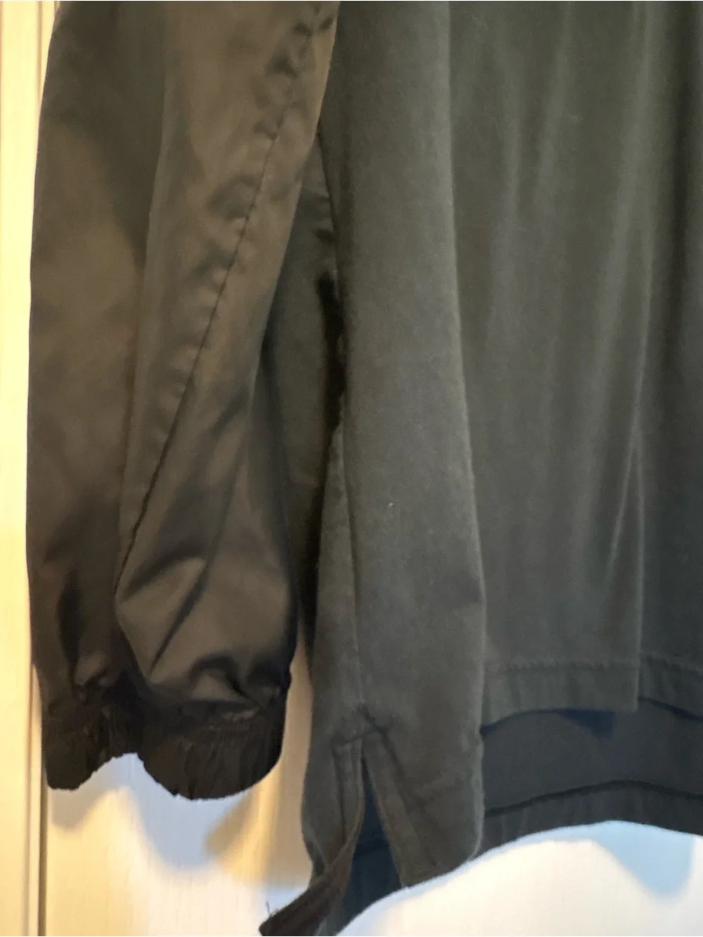 Jordan Black Men's Windbreaker Pullover Jacket